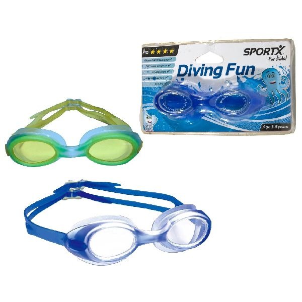 Sportx Kinders Gafas de cloro Verde