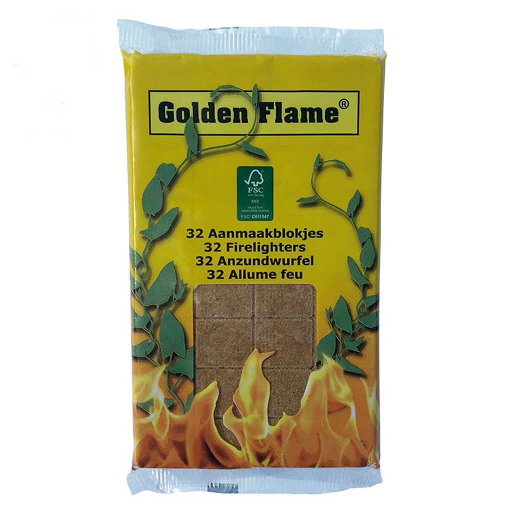 Fiamma dorata Golden Flame Layers Brown 32 pezzi