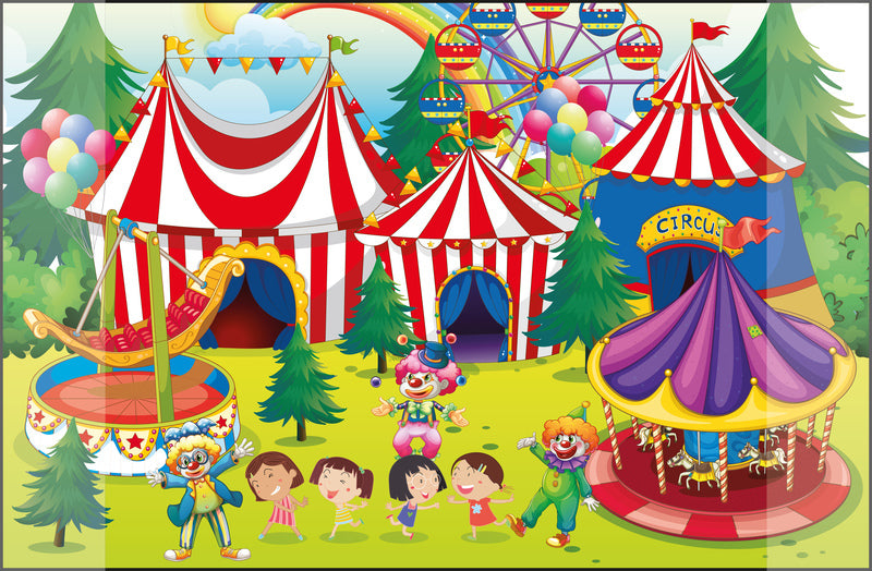 KANGARO KANGARO K-0014D109 scrivania onderlegger pp 38x58 cm Dessin Circus