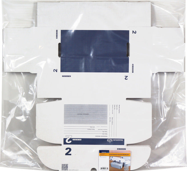 Raadhuis Raadhuis RD-351119-5 Postal Package Box 2 200x140x80mm impreso 5 piezas