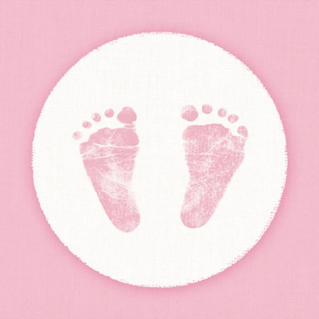 Saminas básicas para bebés Fires niña 25 cm 20 piezas