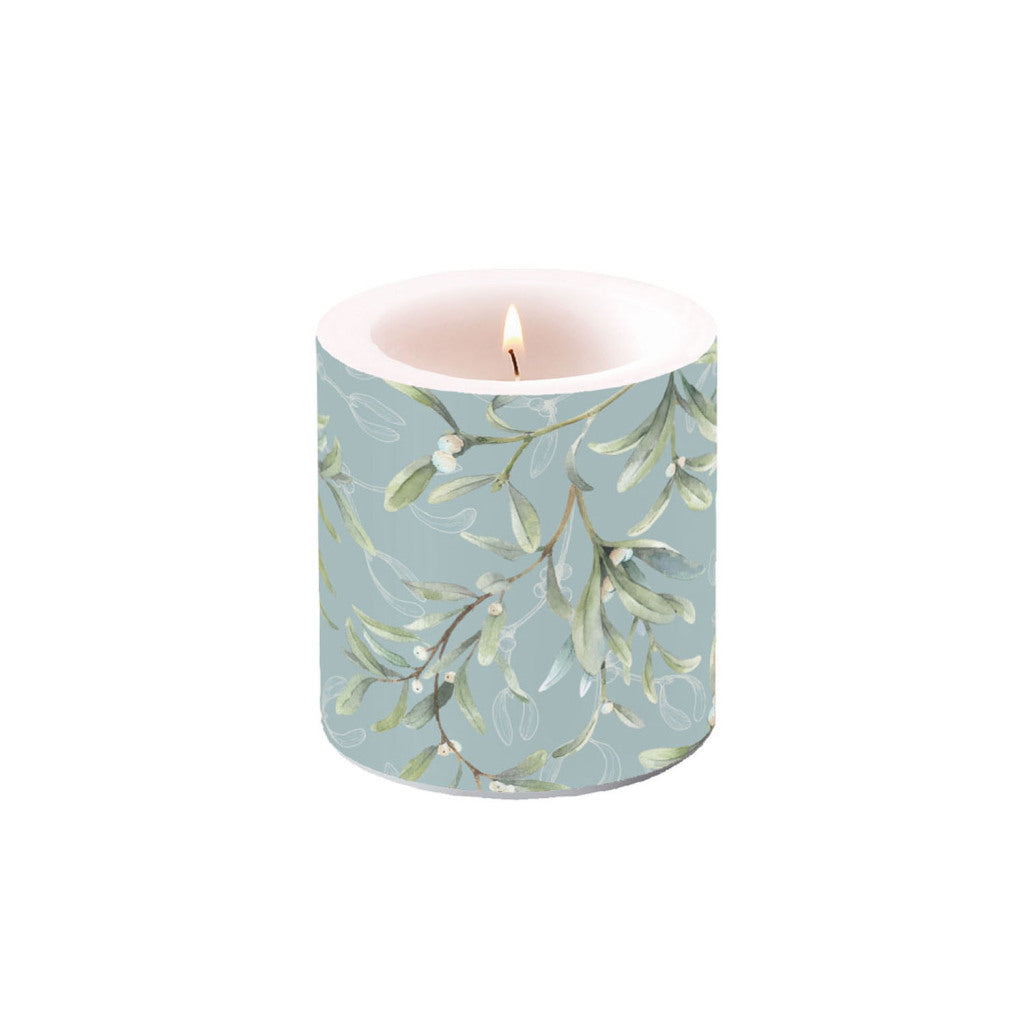 Ambiente Ambiente Stom Candele vischio di oltre 7,5x8 cm verde