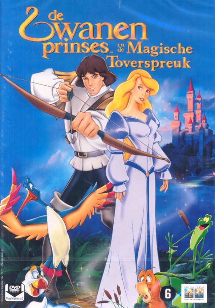 DVD la principessa del cigno. parte 3. 6+