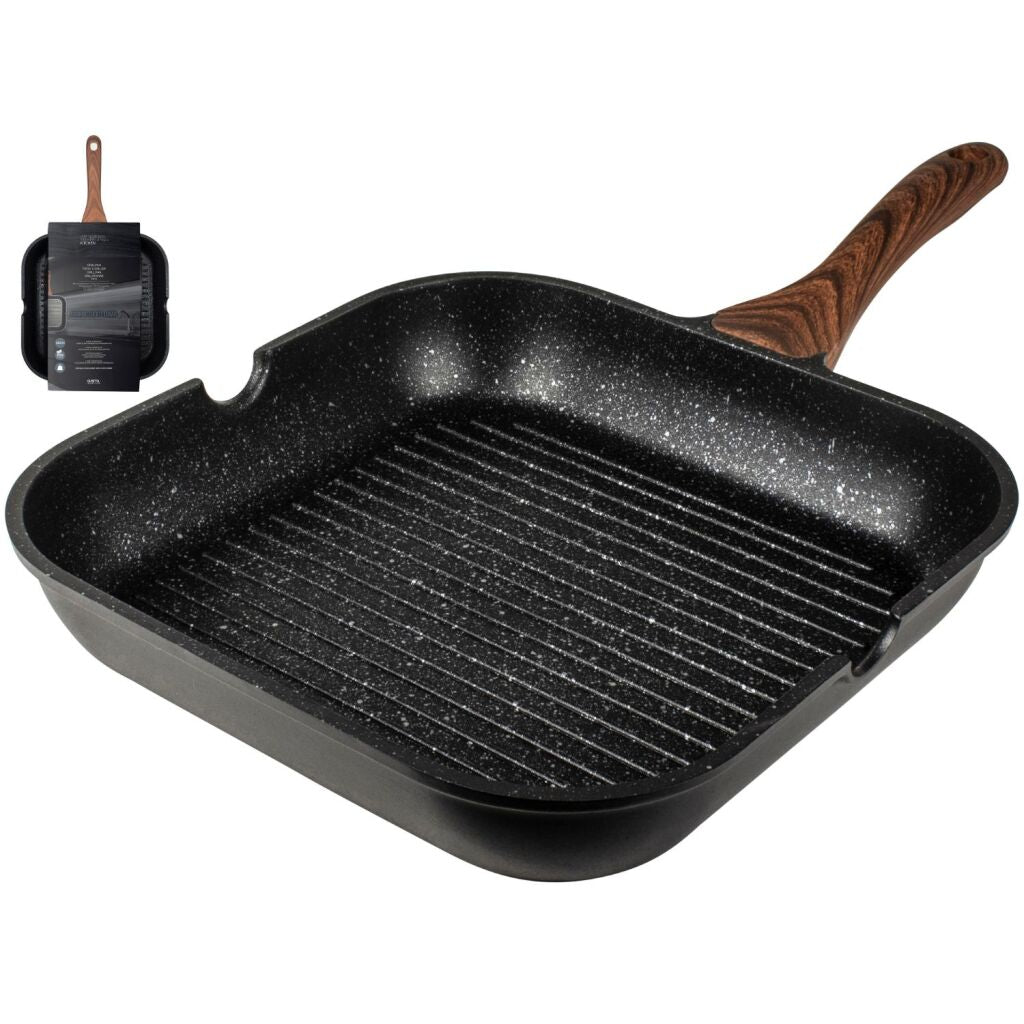 Gusta Gusta Granito Fuerte Stone Grill Padre 28 cm Black Brown