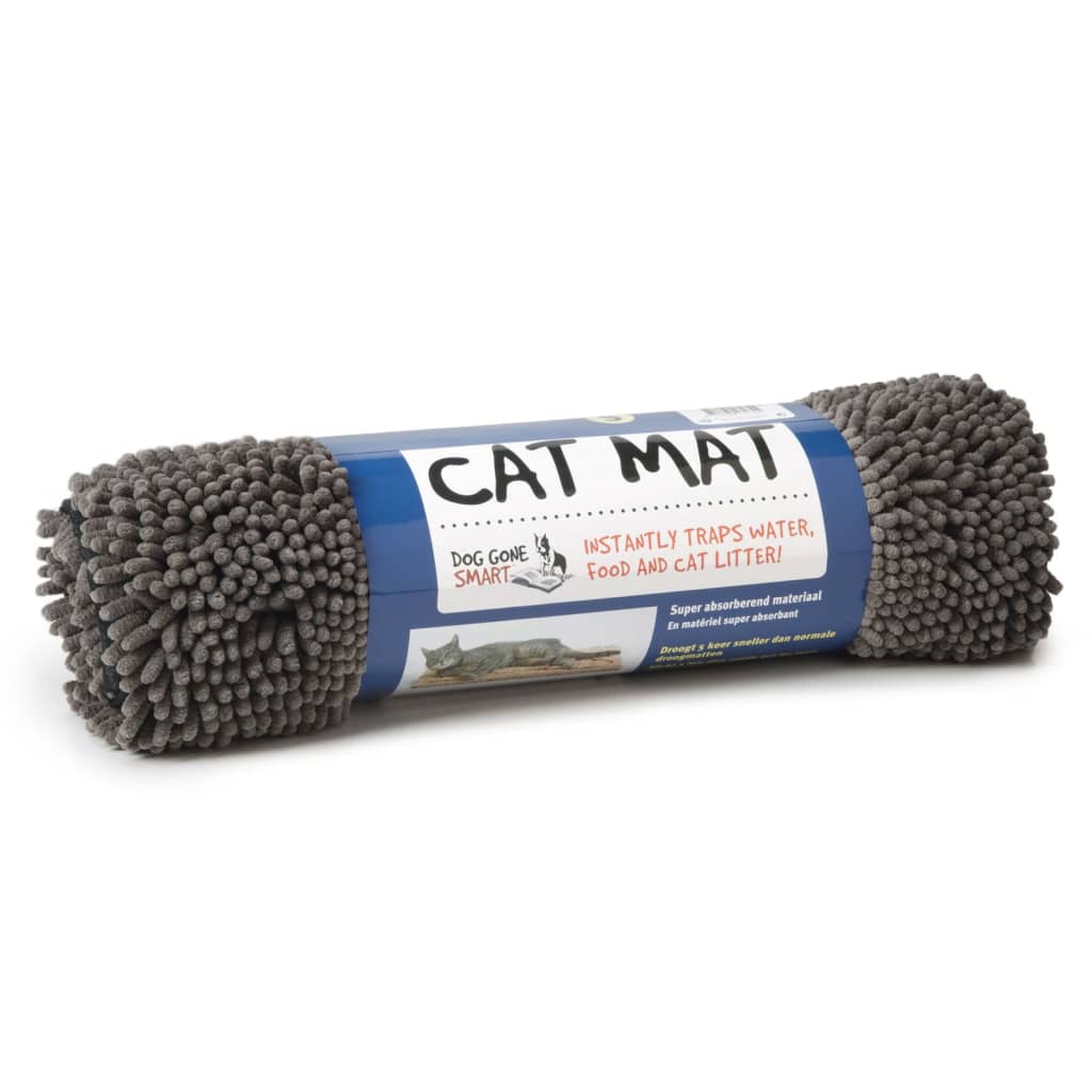 Dog Gone Smart Dog Gone Smart Droogloopmat per gatti 60x40 cm grigio
