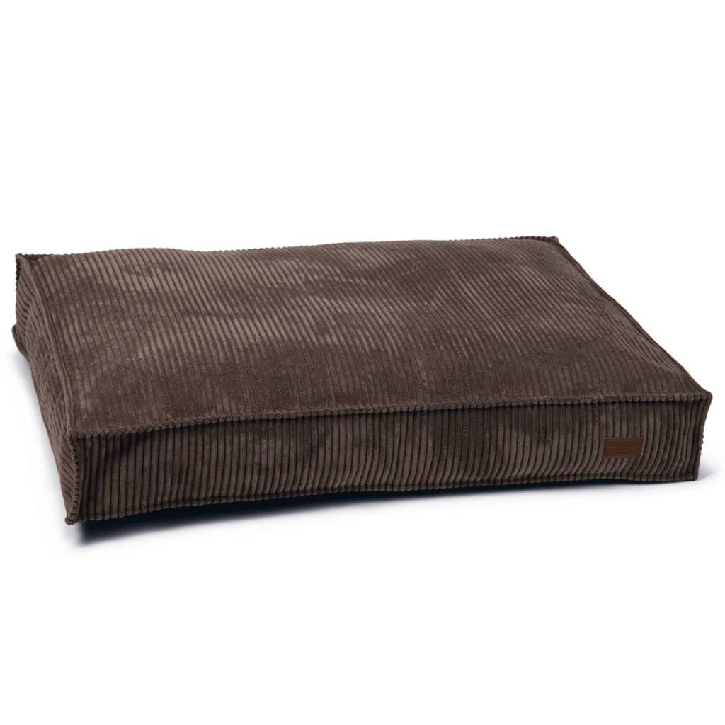 Progettato da Lotte progettato da Lotte Dog Cushion a costine 100x70x15 cm marrone