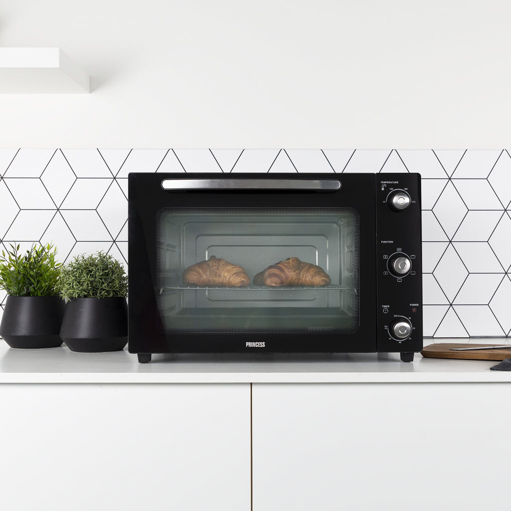 Princesa 112759 horno de aire caliente 55l negro