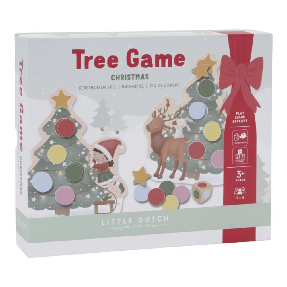 Little Dutch - Juego de árboles de Navidad 3+