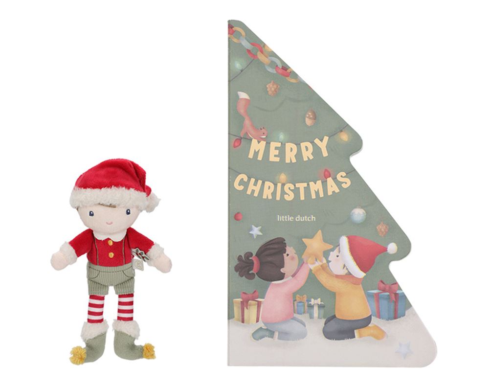 Little Dutch - Set de regalo de Navidad. libro+knu