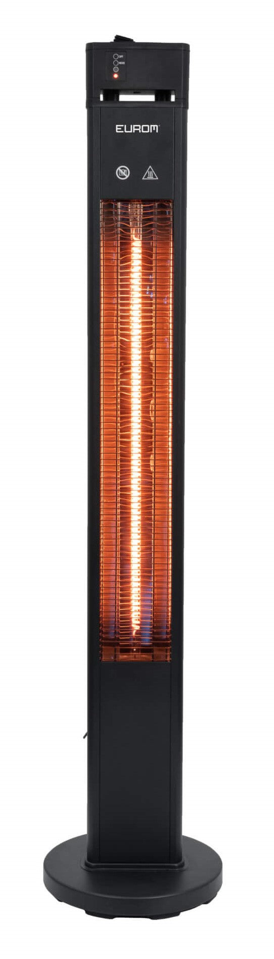 Stufa elettrica da esterno Eurom q-tower 2000 rcd | 2000w-335514