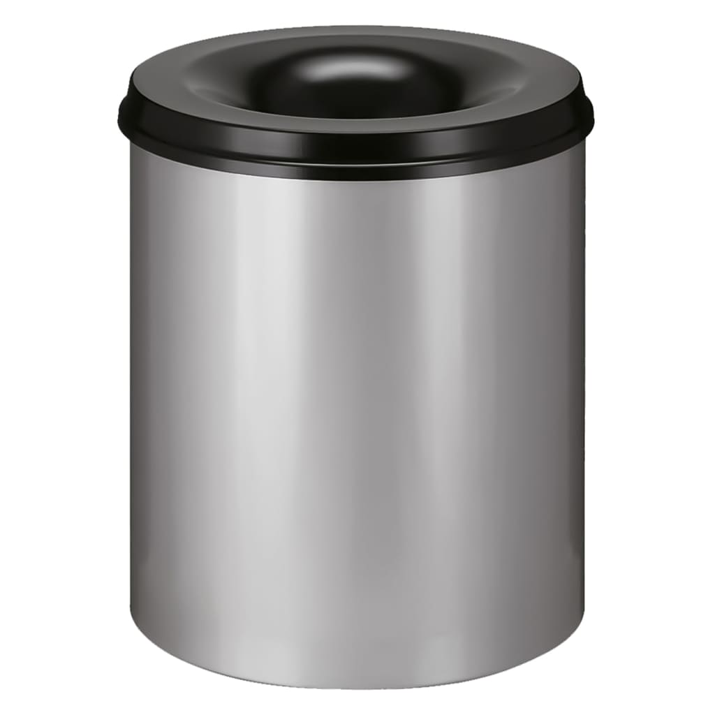 Pucket a V-part-part autodestimento da 80 l di colore argento e nero