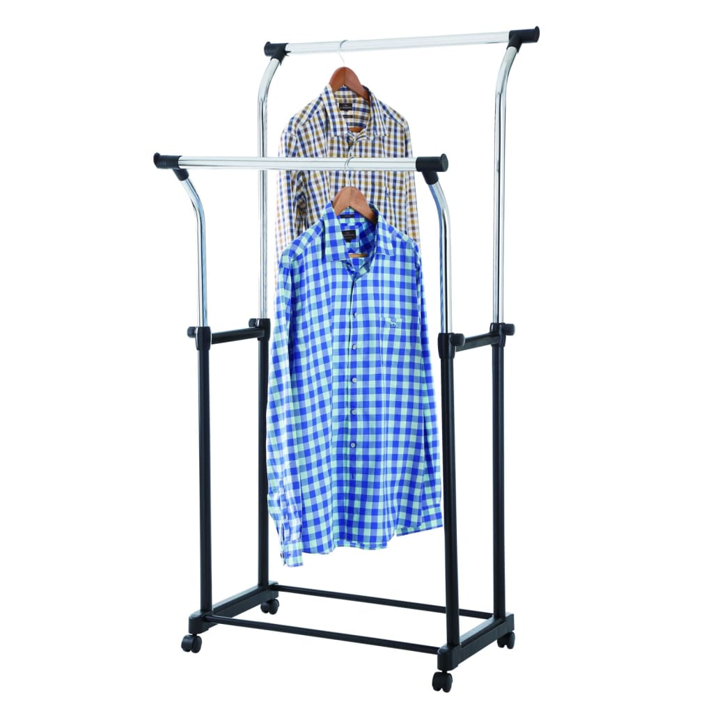 V-Part V-Part Relling Rack en altura ajustable con 4 ruedas Double