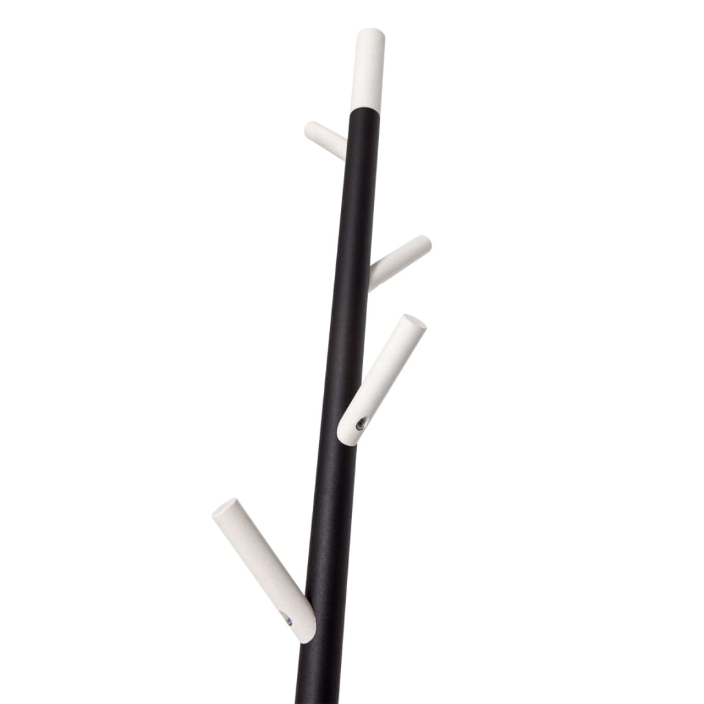Rack-part a V-part Linair in piedi con 4 ganci da 180 cm bianco