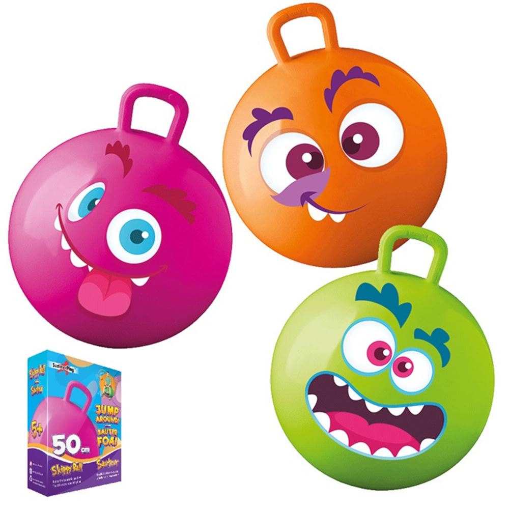 Palla Skippy Summerplay con faccia 50 cm