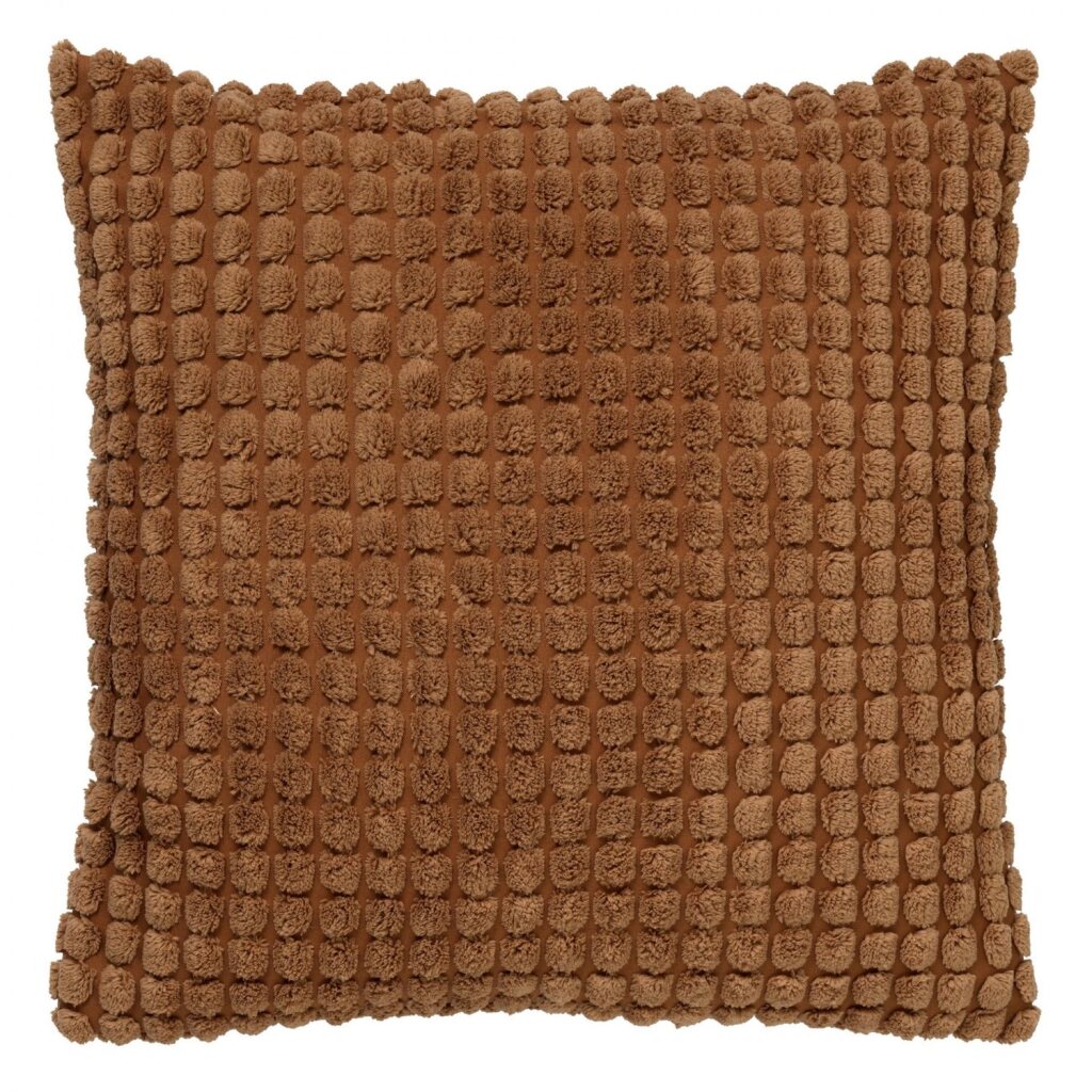 Arredamento olandese decorazione olandese cuscino Roma 45x45 cm marrone tabacco