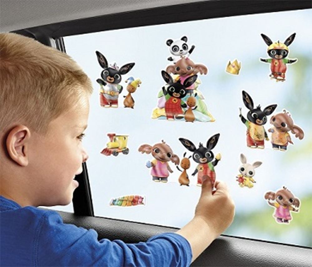 Dsp. bing raamstickers. 3+ (12st)