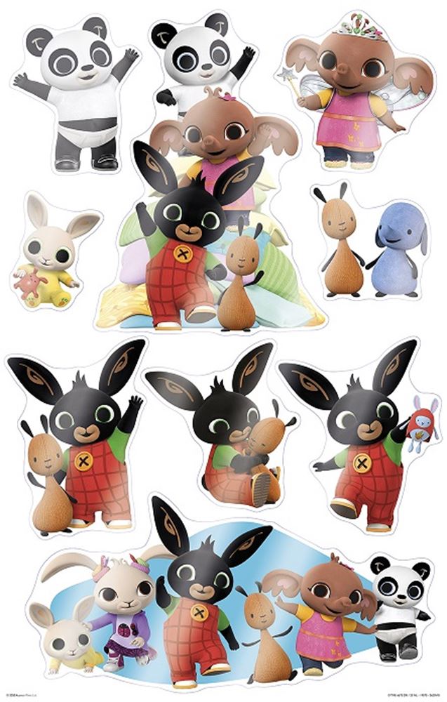 Pegatinas para ventanas de Bing maxi. 3+. 58x33x0,2cm