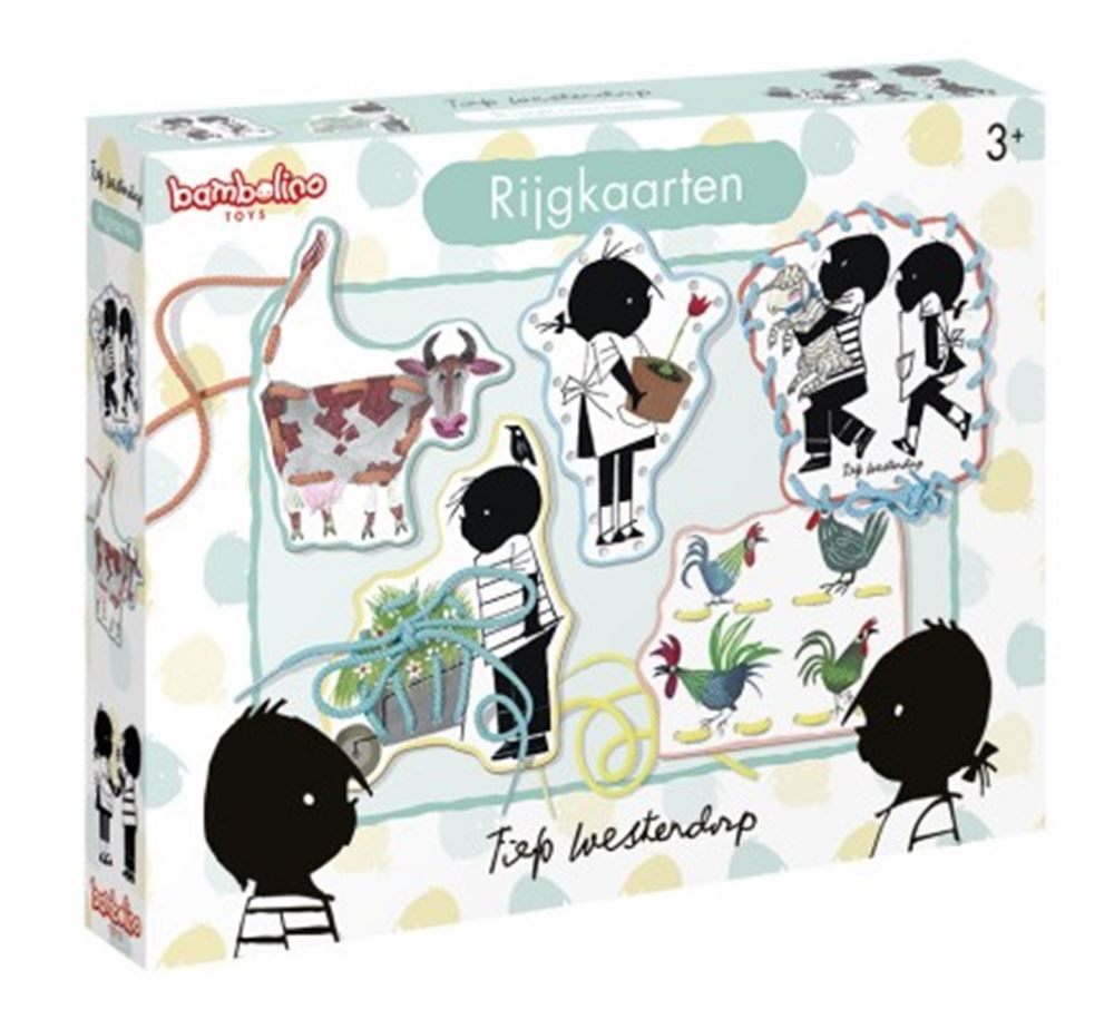 Tarjetas de cordones Jip Fiep Westdorp Janneke