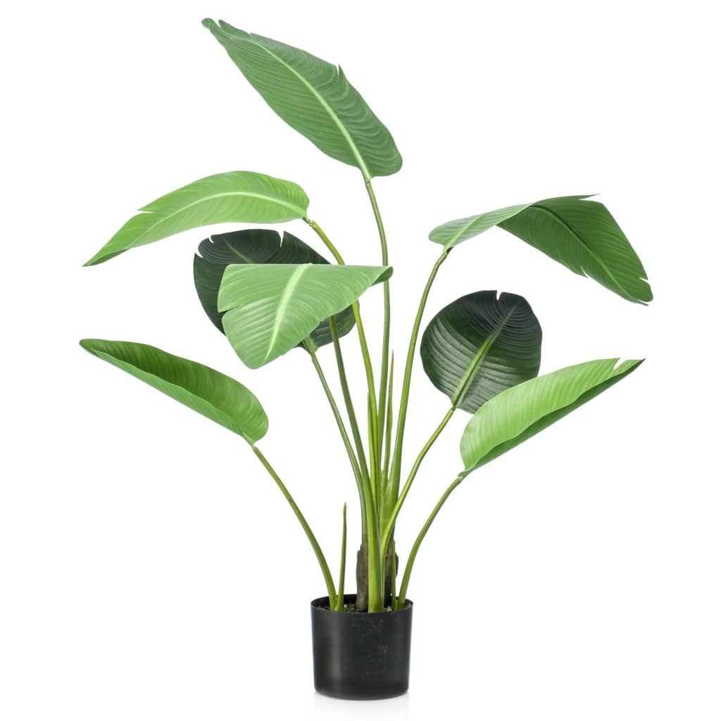 Planta de arte esmeralda esmeralda en maceta Strelitzia 120 cm