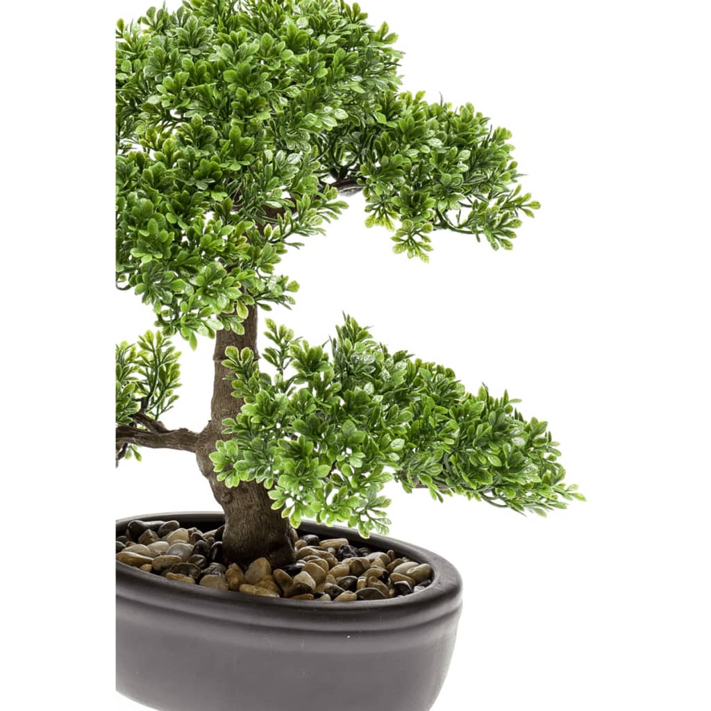 Smeraldo smeraldo art pianta mini bonsai ficus verde 32 cm 420002