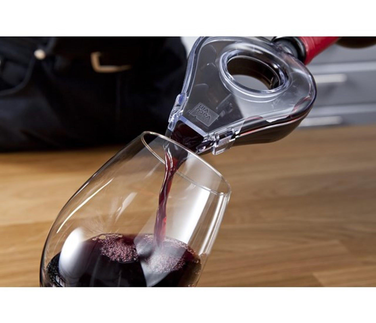 Aeratore per vino Vacu fin grigio