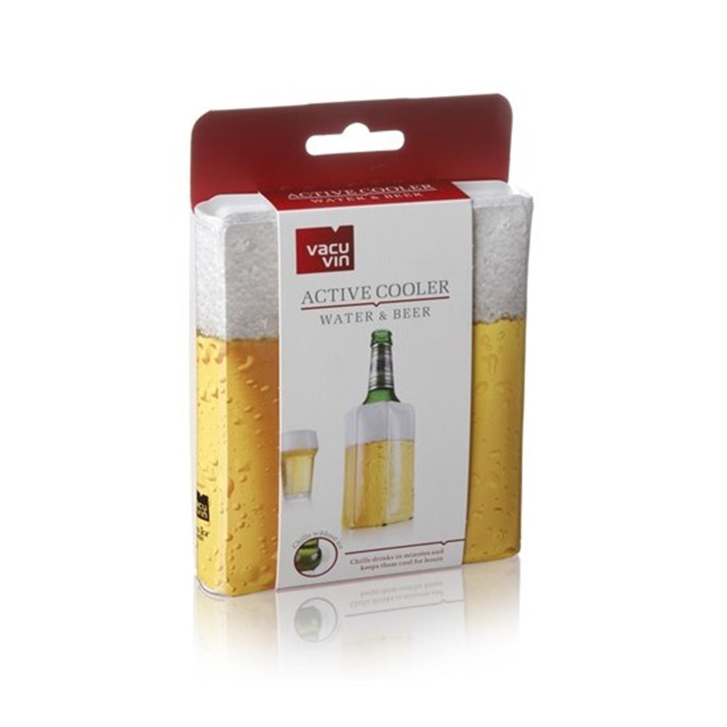 Raffreddatore per bottiglie di birra Vacu Fin