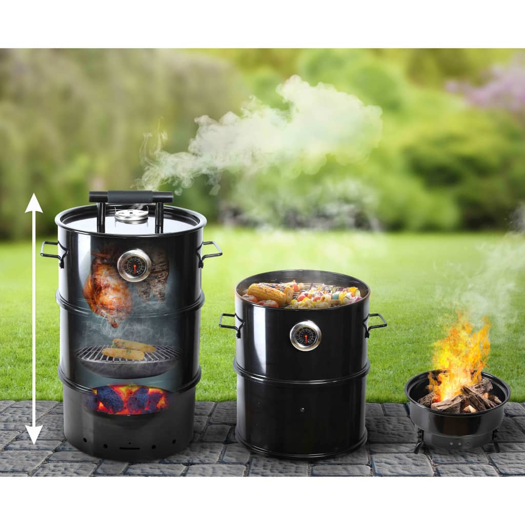 Esschert Design Esschert Design BBQ SMOKER FF427 a forma di tonnellata