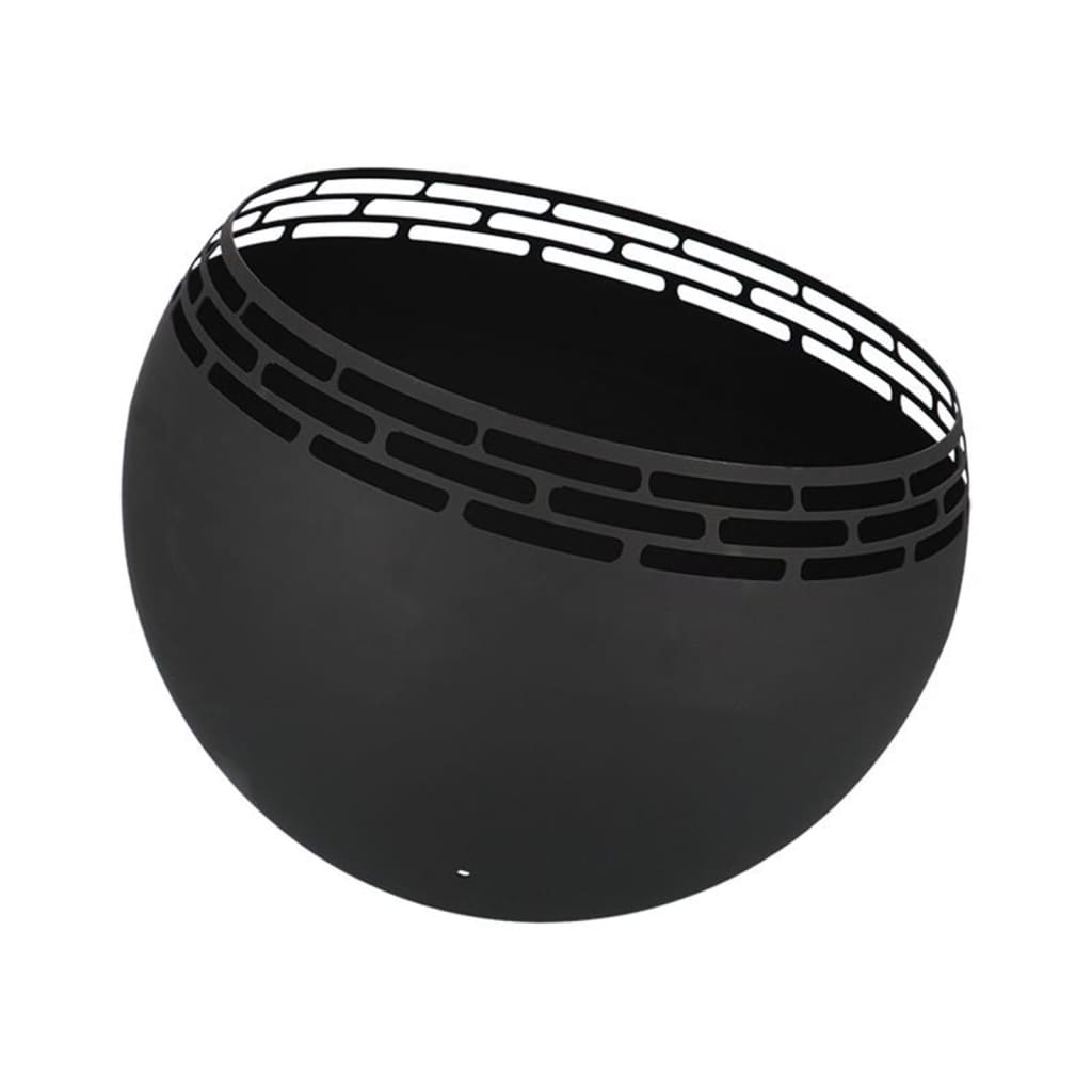 Esschert Design Esschert Design camino strisce sferiche nere