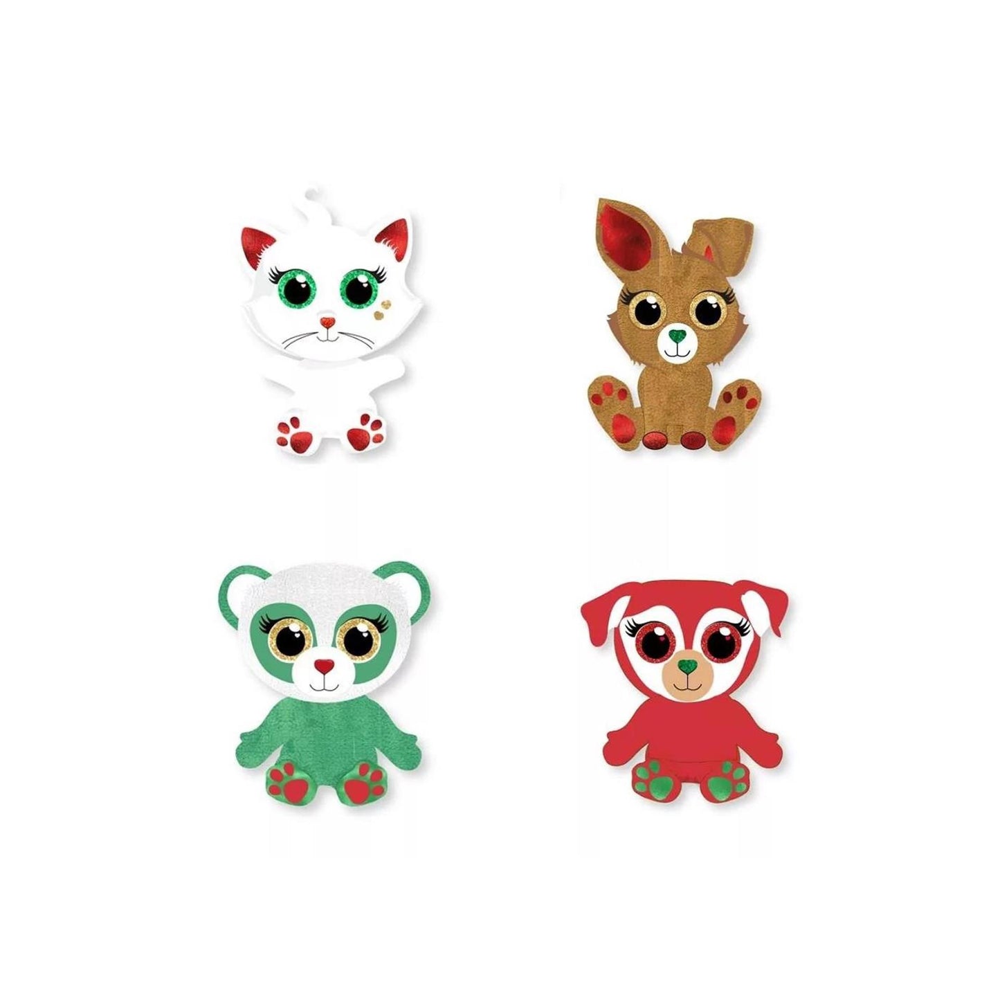 Ojo peluche navideño coleccionables 10cm