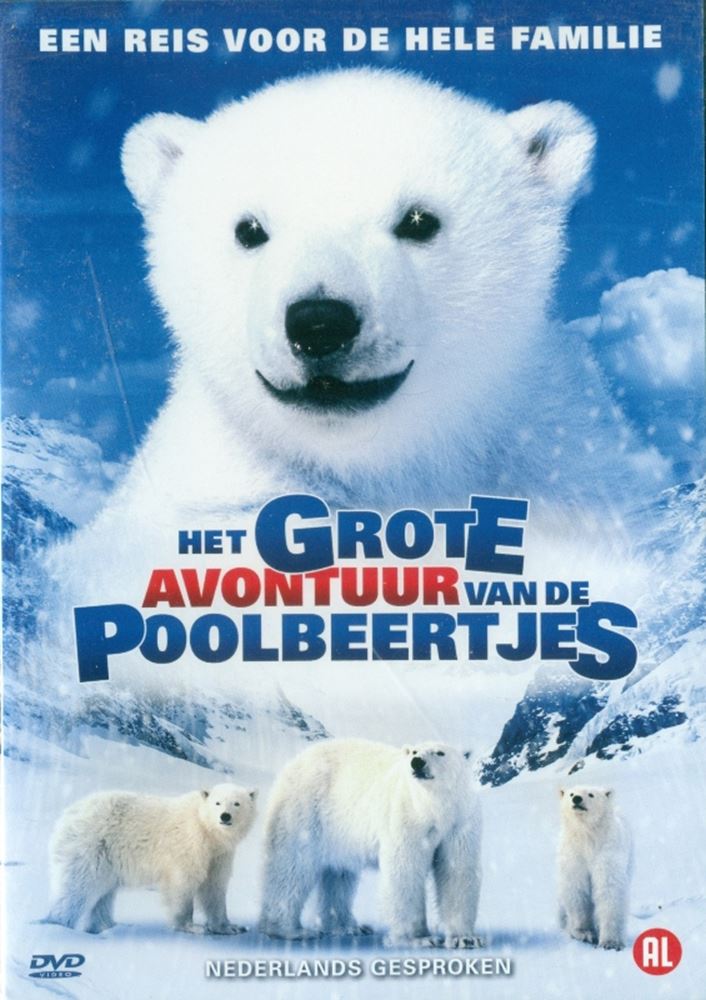 DVD la grande avventura degli orsi polari.