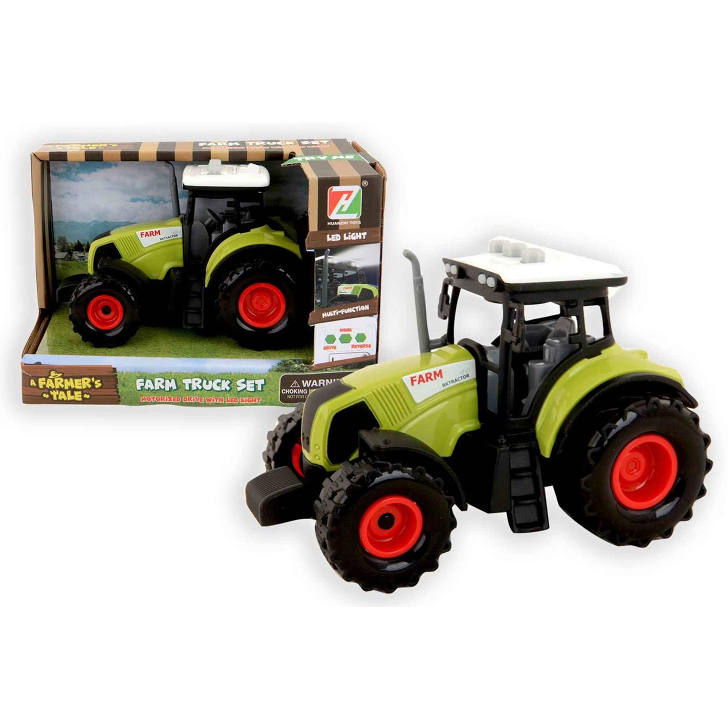 Frizione del trattore con luce e suono 14 cm