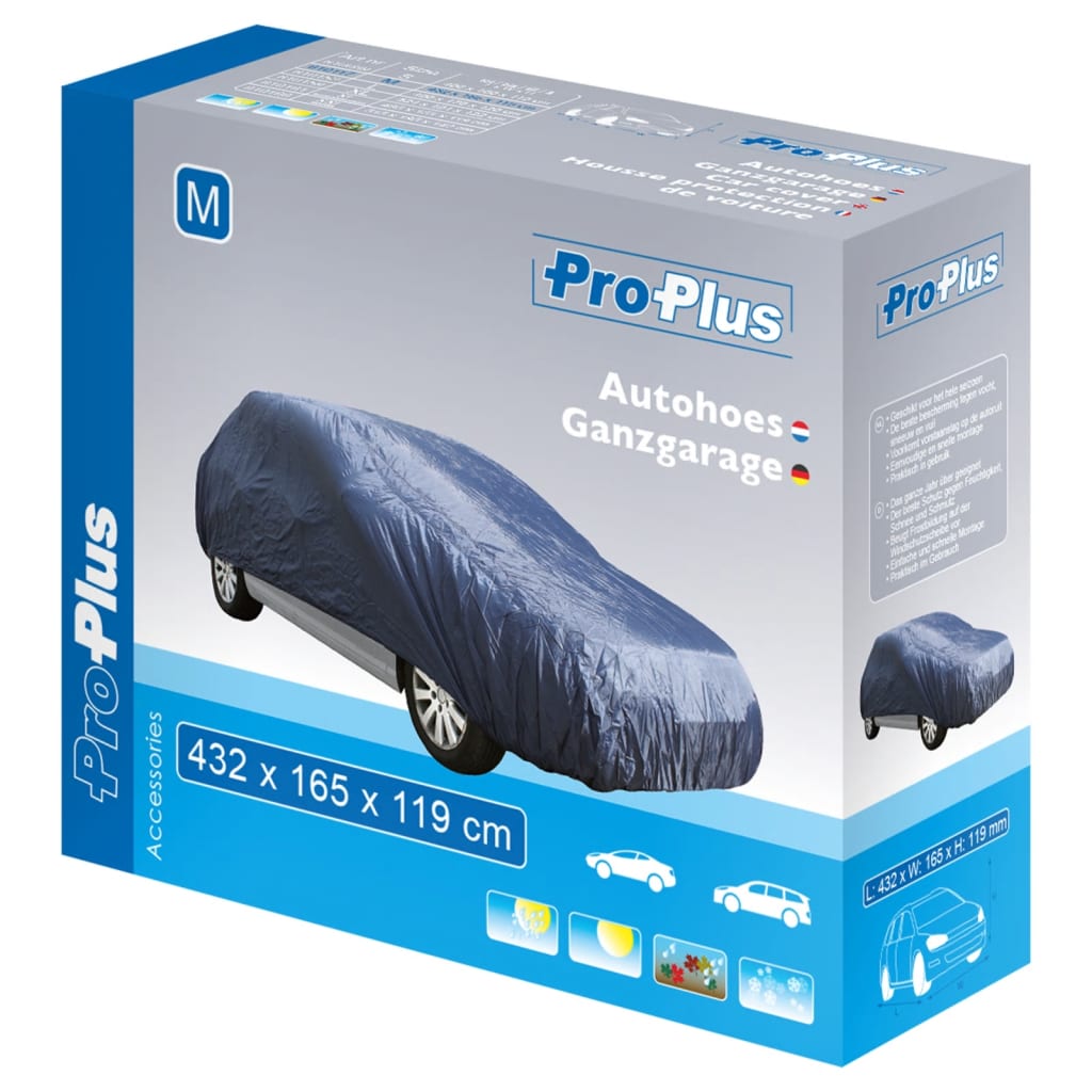 Proplus AutoHoes M 432x165x119 cm blu scuro