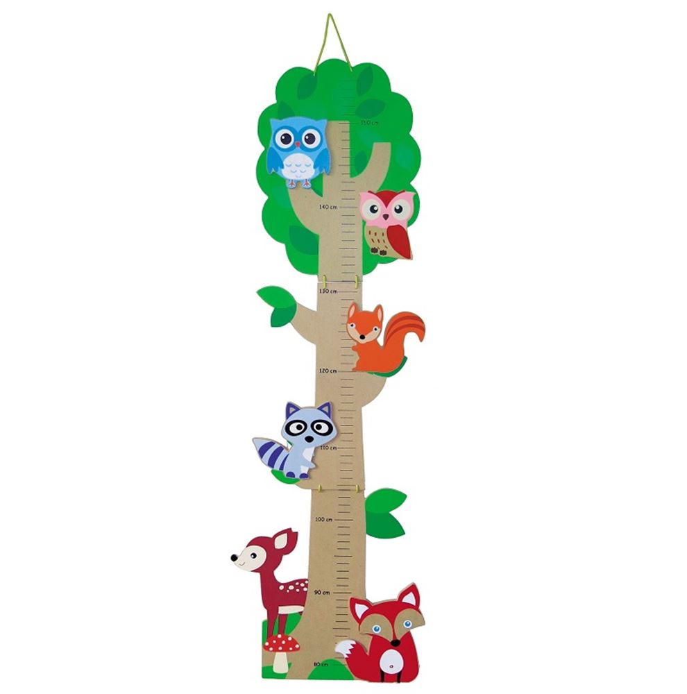 Ulysse Ulysse Wooden Growth Tree Forest Animals 80-150 cm
