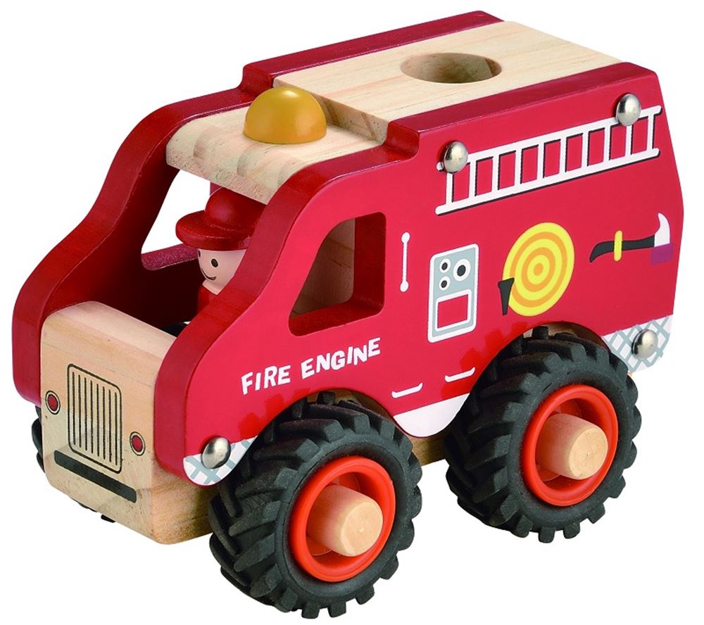 Simplemente para niños simplemente para el coche de la brigada de fuego de Houten