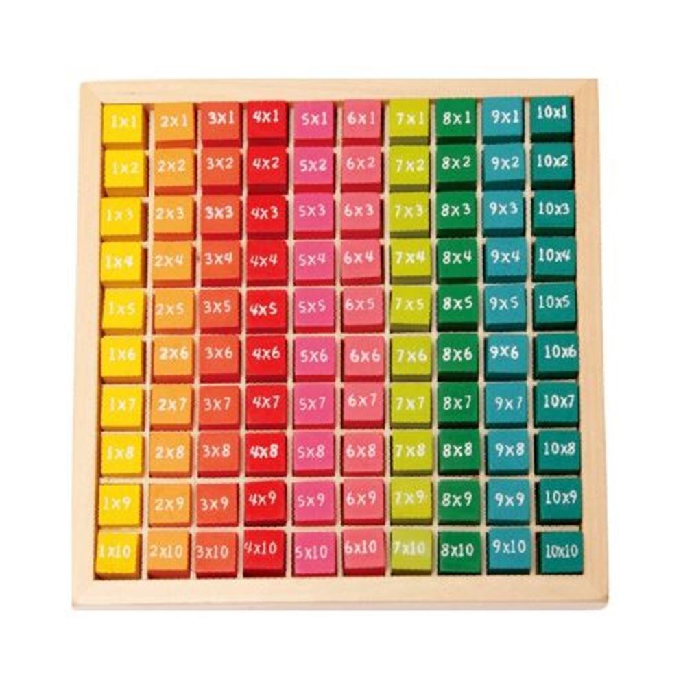 Gioco di matematica in legno