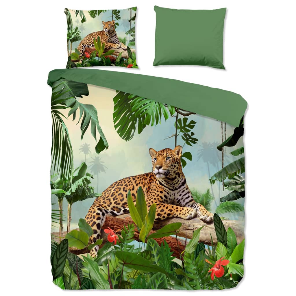 Buenos días buenos días cubierta edredón jungla 240x200 220 cm multi -colado
