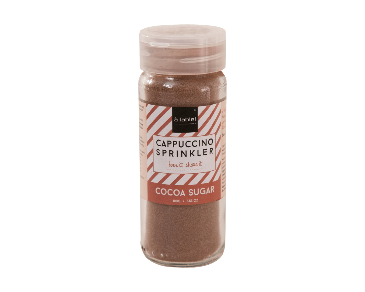 Tavolo shaker per cappuccino zucchero cacao (6x 100 pezzi)