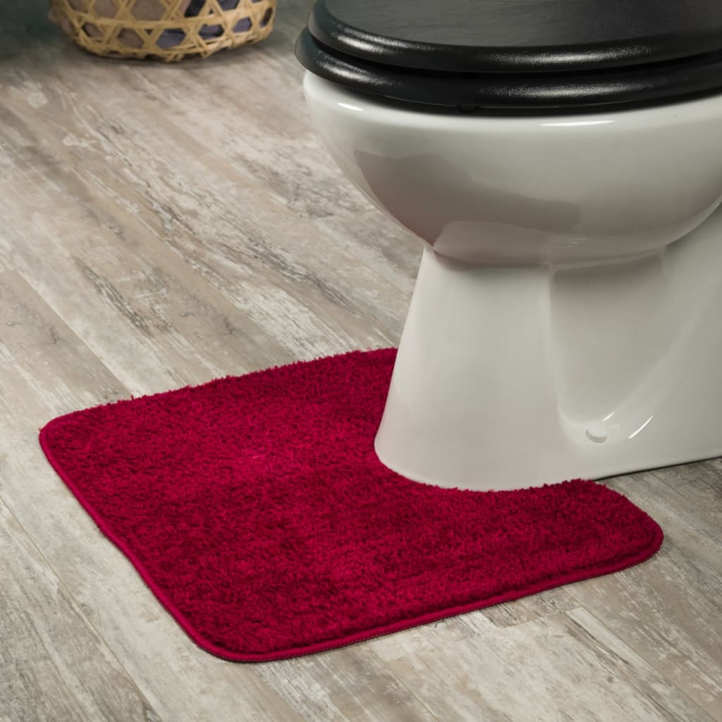 Cocchetto sigillo guarnizione tappetino da toilette doux 45 x 50 cm rosso 294428459