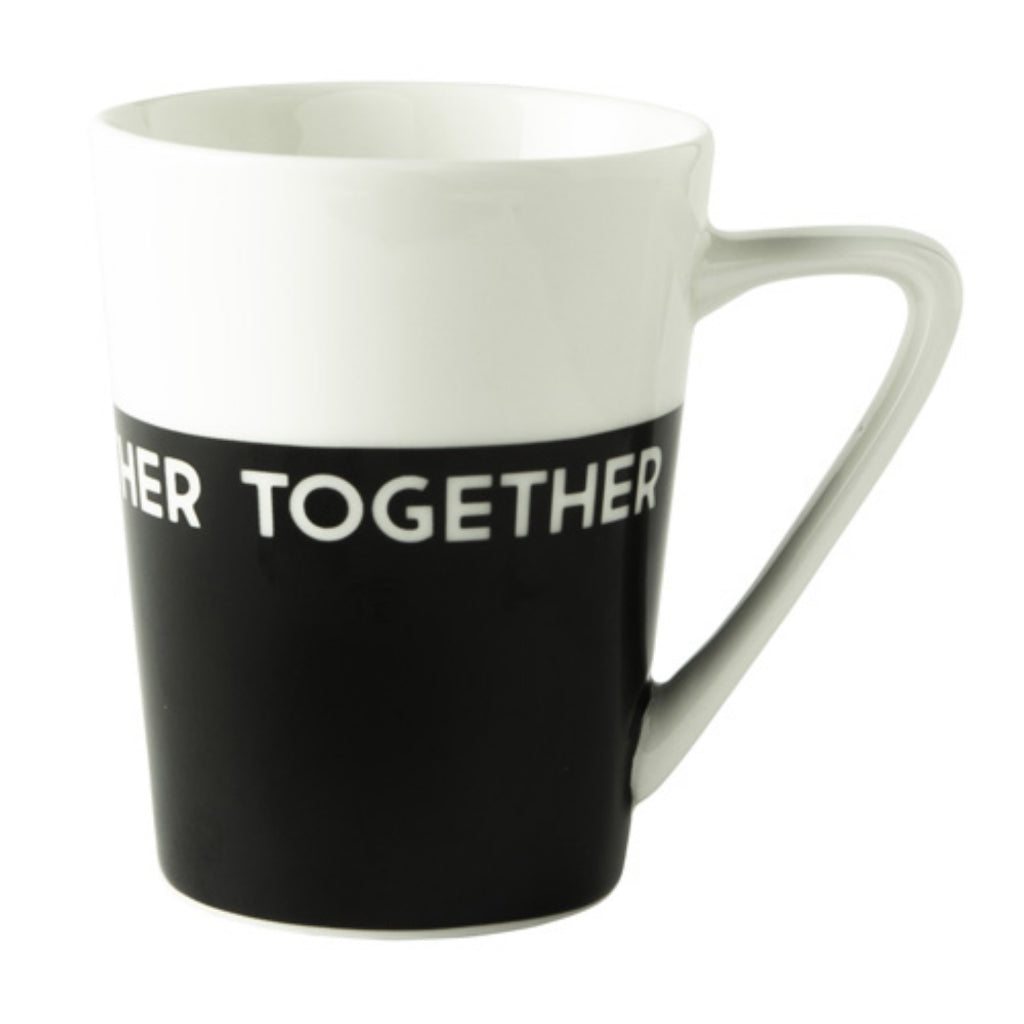 Mug rosa olandese olandese insieme bianco