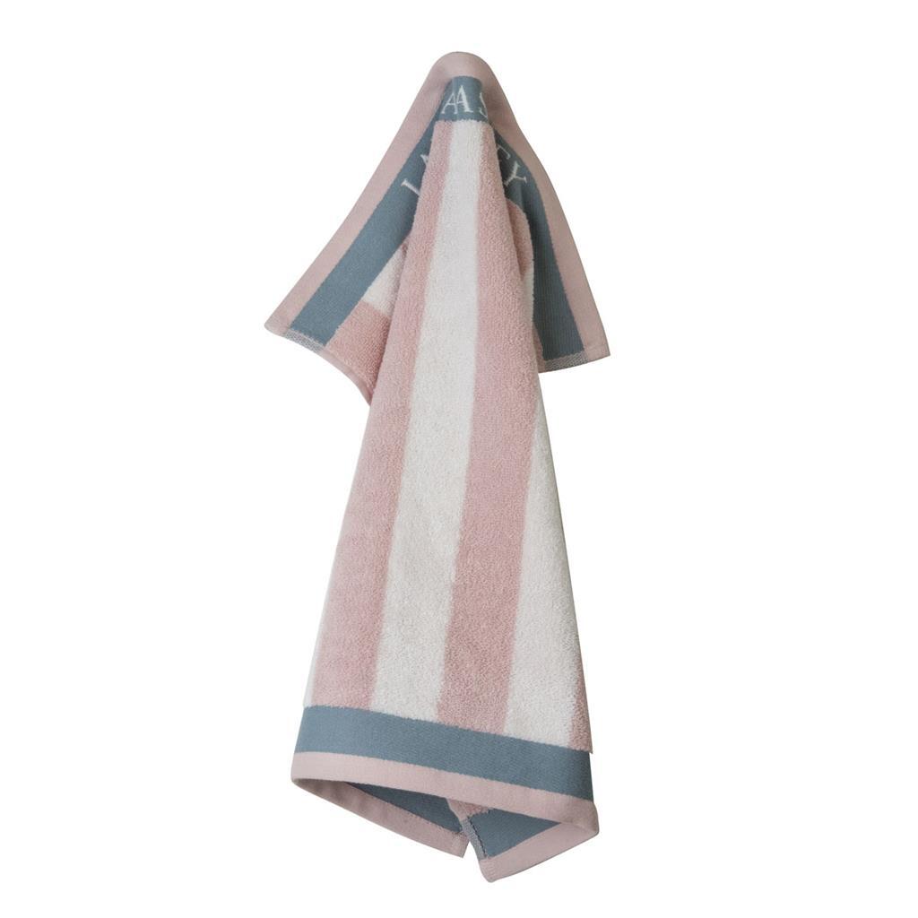 Laura Ashley Laura Ashley cucina asciugamana striscia rosa 50x50 cm