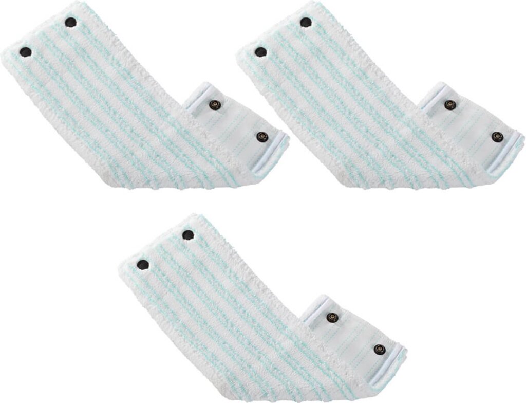 Leifheit clean twist m combi clean m panno di ricambio per tergipavimento con pulsanti micro duo33 cm set da 3