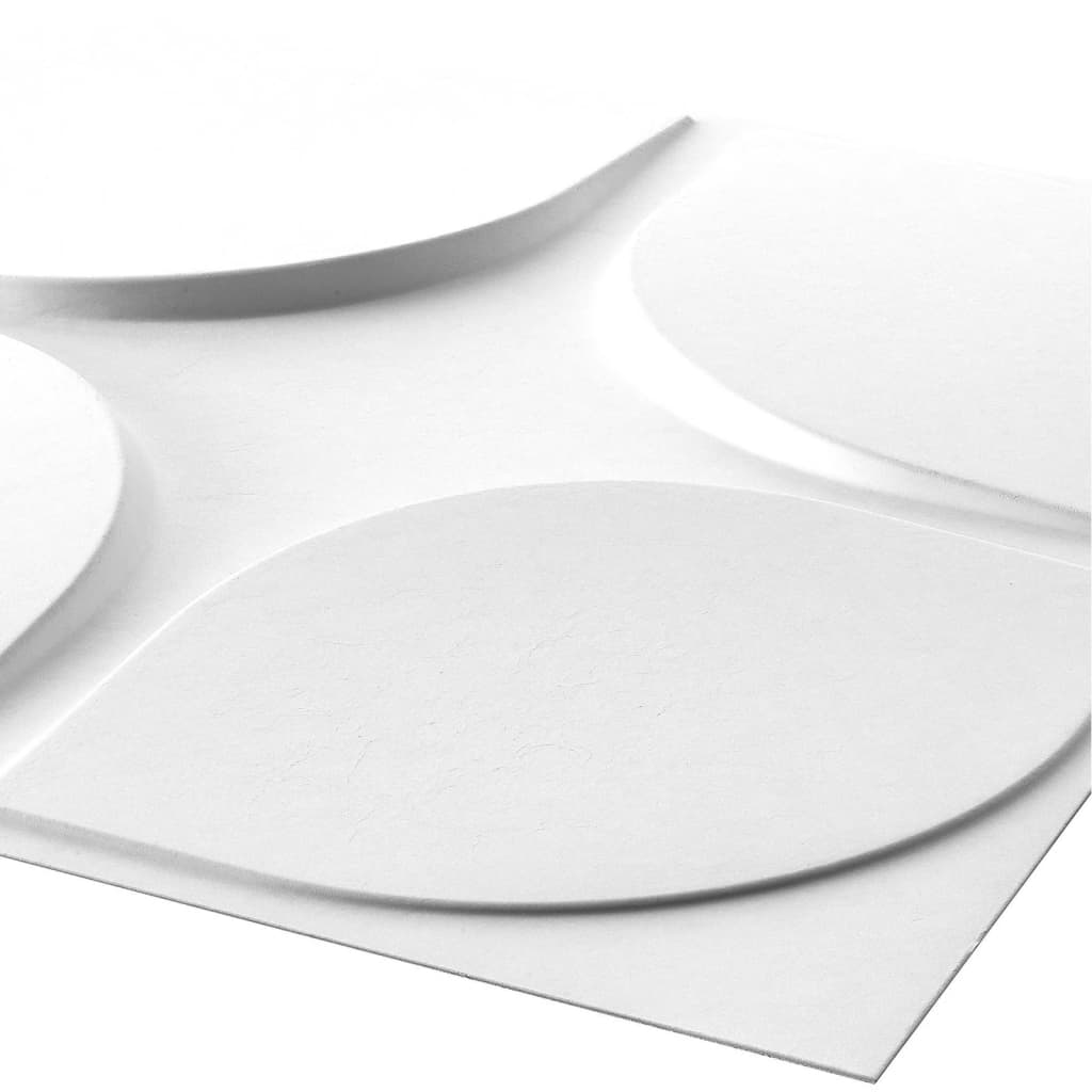 WALLART WALLART Pannelli a parete 3D spazzano 12 pezzi GA-WA10