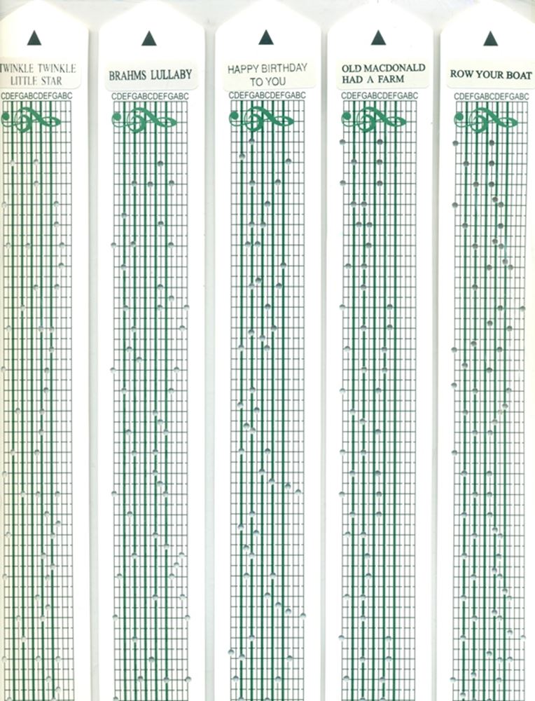10 carte melodiche per il meccanismo me-41
