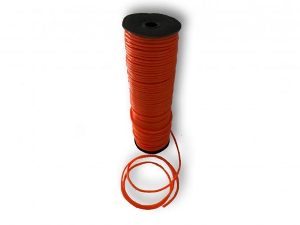 Rotolo di corda per saltare 4 mm, arancione. 100 metri