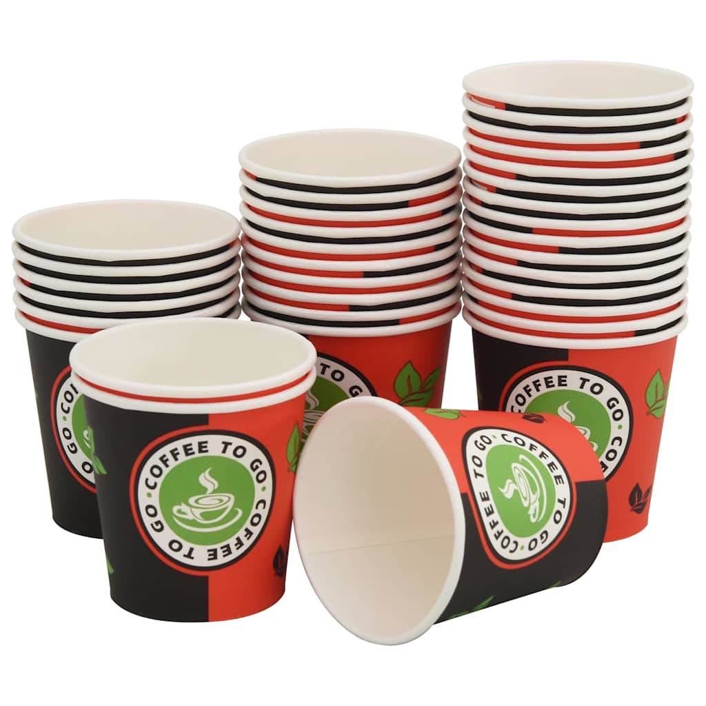 Vidaxl Cupi di caffè usa e getta di carta 120 ml (4 once) 1000 pezzi