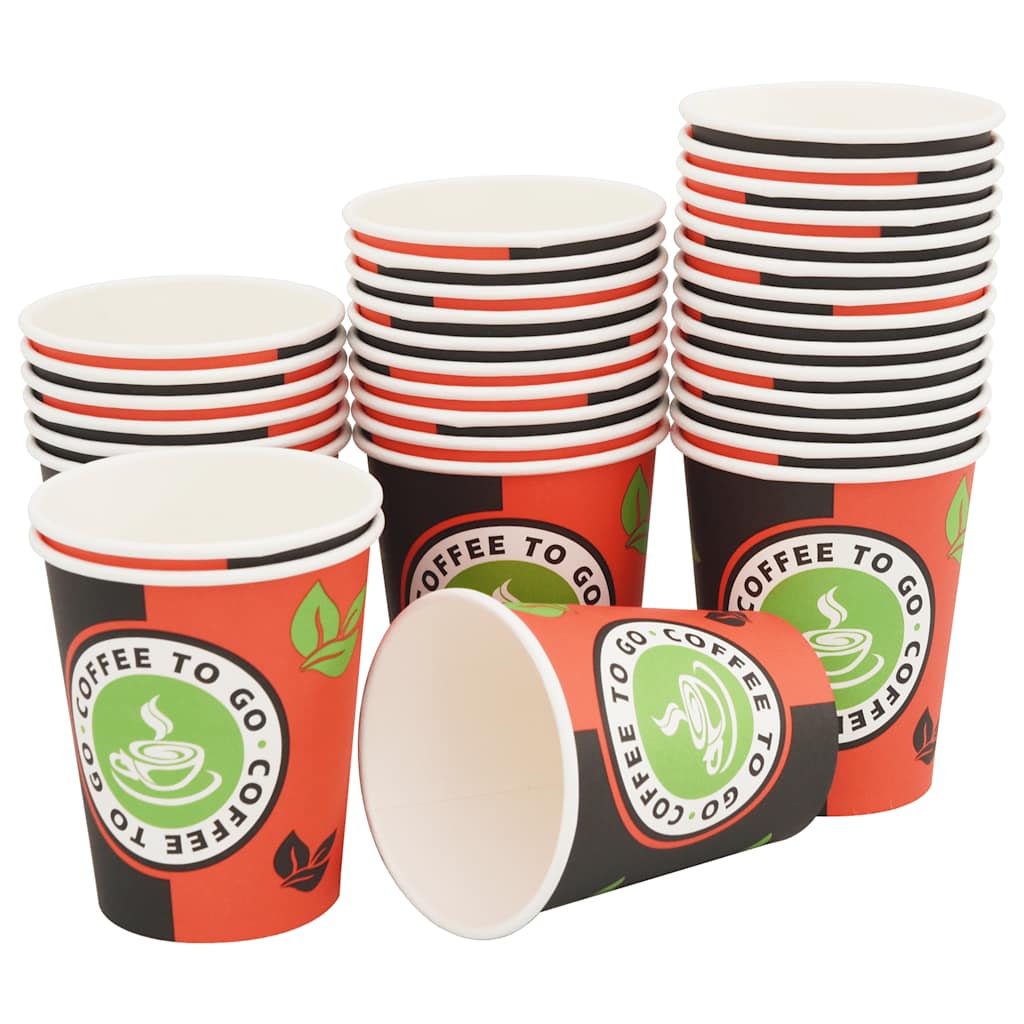 Vidaxl Cupi di caffè usa e getta di carta 240 ml (8 once) 1000 pezzi