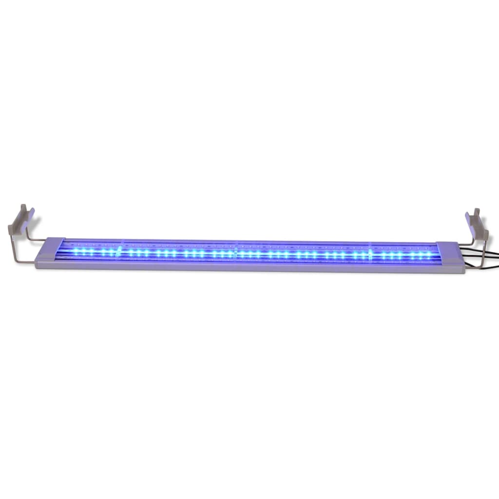 LED de lámpara de acuario de Vidaxl IP67 80-90 cm de aluminio