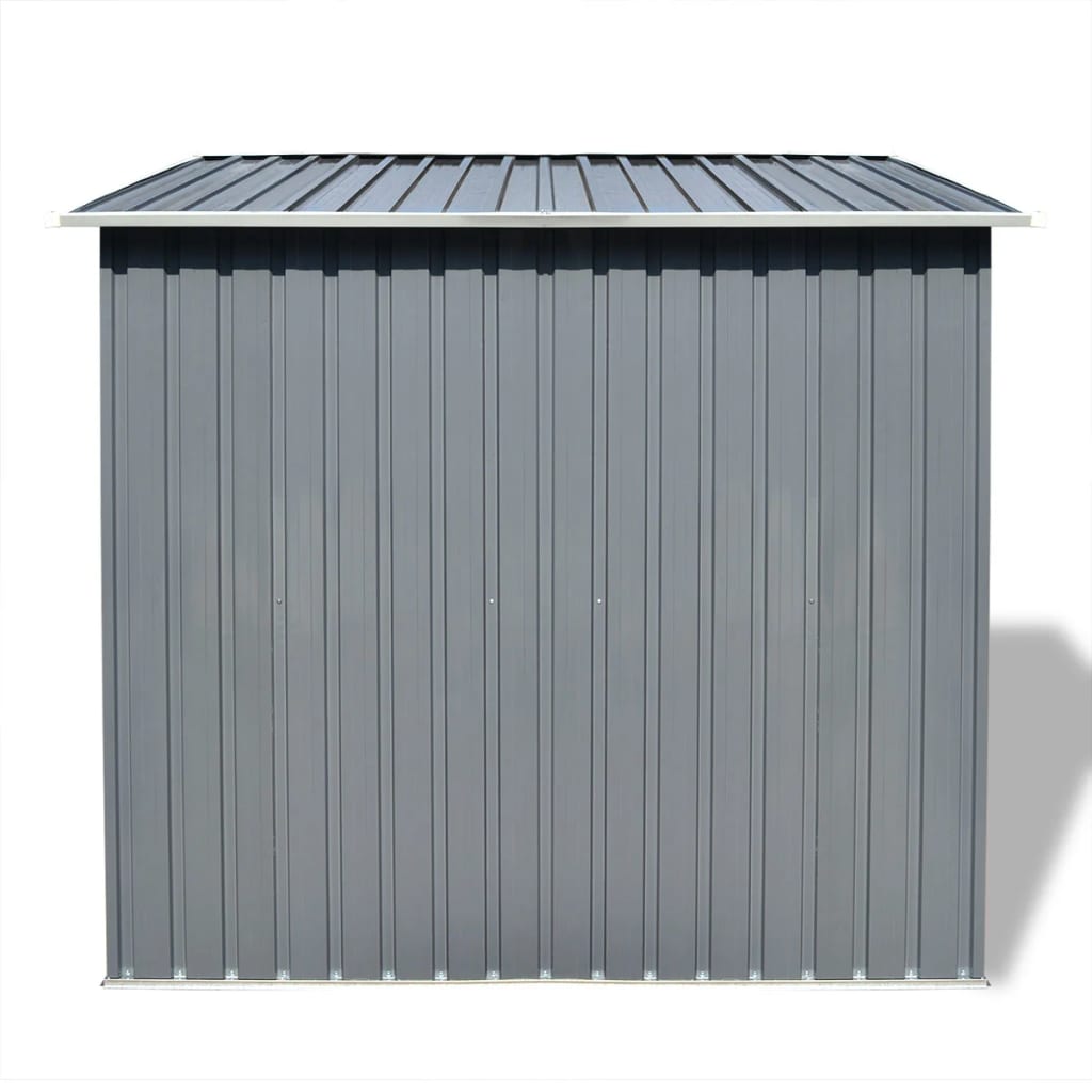 Vidaxl Garden Shed Grey Gray
