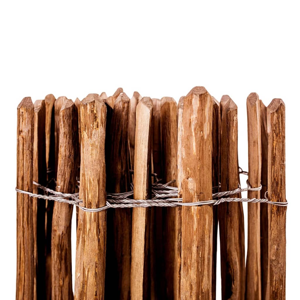 Vidaxl Hek 90x500 cm Legno di nocciola