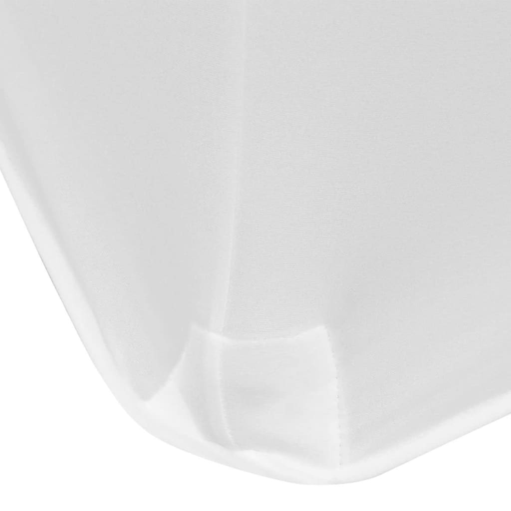 Vidaxl Cover tavolo Allungamento bianco 183x76x74 cm 2 m